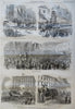 Union Victories NYC Parade Harper's Civil War newspaper 1865 complete issue