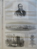 Union Victories NYC Parade Harper's Civil War newspaper 1865 complete issue