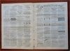 Custer in the Civil War Harper's Reconstruction newspaper 1865 complete issue