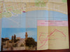 Baku Soviet Union USSR Caspian Sea 1978 Promotional Brochure Tourist City Plan