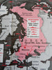 Russian Naval Power Soviet Fleets World Map 1968 Cold War information map