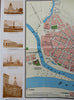 Kostroma Russia in 1913 Pictorial Historical Map 2000 City Plan & Views