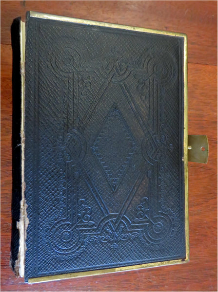Holy Bible Old & New Testament Swedish Translation 1873 leather book