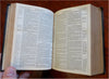 Holy Bible Old New Testament Anglican Church 1857 Christian leather pocket book