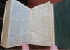 Polyglott Bible English Edition Old & New Testament 1845 Christian leather book