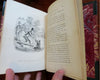 Samuel Titmarsh & the Hogarty Diamond 1849 Thackeray illustrated leather book