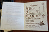 Sign Making kit- Econasign Stencils Arts & Crafts 1920's book box w/ contents