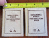 Miniature Book International Exhibition 1983 Slovenian 2 vol. bibliography set