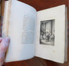 Manon Lescaut Romance Adventure 1874 Limited ed. engravings fine leather book