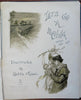 Let's go A Maying Children's Pilgrim 1890 Nister -Bessie Nichol illustrated book
