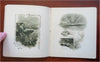 On the Ocean of Time Calendar Months Poetry c. 1890 illustrated book