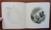 On the Ocean of Time Calendar Months Poetry c. 1890 illustrated book