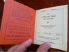 Miniature Book Lot x 9 Bibliographies ephemera c. 1960-80's various items