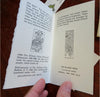 Miniature Book Lot x 5 Bibliographies References c. 1960-80's ephemera booklets