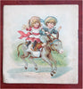 Punch & Judy Children's Story c. 1880's chromolithographed promotional booklet