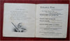 Punch & Judy Children's Story c. 1880's chromolithographed promotional booklet