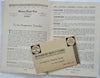 Student Tours to Europe 1929 vintage Advertising Booklet Map & Itineraries