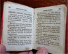 Etiquette for Little Folks Children's Manners Behavior c. 1840 miniature book