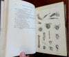 Australia Glasgow Philosophical Society 1886-7 Sciences illustrated leather book