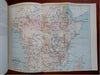 Glasgow Philosophical Society Africa Slave trade routes map 1882-83 rare book