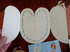 Valentine's Greetings Love Poetry Heart Hand Made Cards c. 1920's Lot x 9