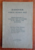 Hanover New Hampshire Town History 1904 Dartmouth illustrated book