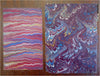 19th Century Marbled Paper Lot of 10 Antique Marbled Hand Made nice sheets