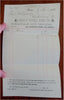 John P. Lovell Arms Co. Gun Dealer 1888 Invoice & Pictorial Advertising Envelope