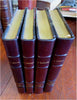 Classic French Literature Marie de France El Cid 1920 lovely 4 vol. leather set