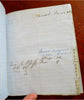 American Business Ledger Account Transactions 1867-71 American leather book