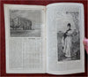 Annual Calendar & Almanac for 1884 American illustrated booklet