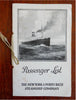 S.S. San Juan New York & Puerto Rico Steamship Co. 1924 souvenir passenger list