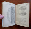 Niagara Falls to Quebec Canada Guide 1869 Chisolm book w/11 foot long river map!