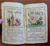 Funny Book Children's Humorous Rhymes c. 1840 Cozans hand color juvenile book