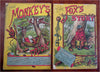 Palmer Cox 1897 The Monkey's Trick & Fox's Story pair rare Juvenile Books