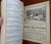 Burdock Blood Bitters Patent Medicine Promo Almanacs 1888 & '91 Lot x 2 booklets