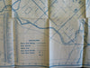 Baltimore Maryland detailed city plan Patapsco River 1900 Flamm rare pocket map