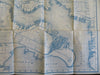 Baltimore Maryland detailed city plan Patapsco River 1900 Flamm rare pocket map