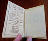 New Hampshire & Vermont Auto Trails c. 1920's Dept. Store promo pocket road map