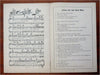 American Minstrel Book Jokes Songs Music & Lyrics 1938 illustrated novelty book
