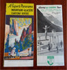 Canadian Railways Lot x 2 Travel Brochures c. 1930's tourist info w/ maps
