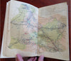 Russian Railways Travel Atlas Routes c. 1918 Russian tourist atlas guide