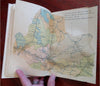 Russian Railways Travel Atlas Routes c. 1918 Russian tourist atlas guide