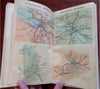 Russian Railways Travel Atlas Routes c. 1918 Russian tourist atlas guide