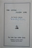 Barnstable Cape Cod Mass. Little Pastry Girl Children's 1956 Colanna promo book