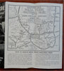 Mesa Verde National Park Colorado c. 1930's tourist info brochure w/ maps