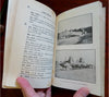 Cairo Egypt Tourist Guide Pyramids c. 1920's pictorial travel book w/ large map