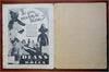 Songs from Toy Town Children's Musical Scores c. 1940's pictorial racism book