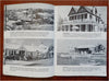 Bermuda c. 1950's pictorial book w/ map locating hotels & accomodations