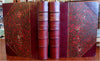 Artists Engravers Illustrators of 18th Century 1877 Portalis leather 2 vol. set